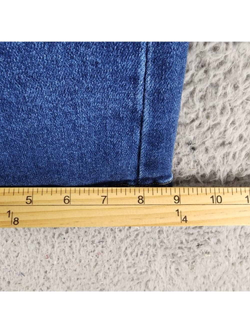Letter To Juliet Jeans Womens 31 Bambino Blue Stretch Denim Bootcut *Read* - Picture 9 of 15